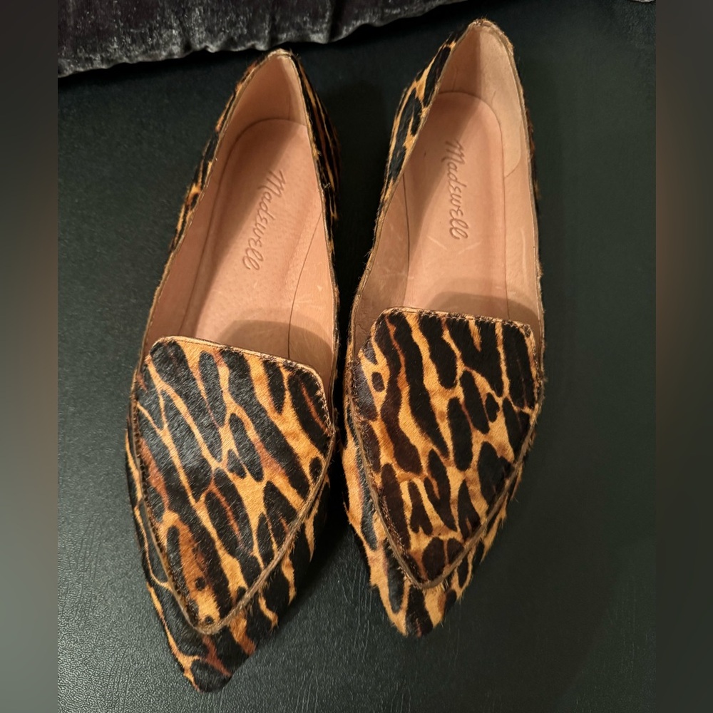 Leopard Madewell Flats